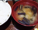 わらびとじゃがいもの味噌汁作り方4写真