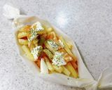 冷凍ポテトを美味しく♪スイチリクリチのせ作り方3写真