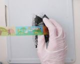 逃げる具材救済。稲荷折りたたみおにぎらず作り方12写真