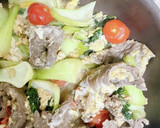 牛肉で贅沢を♪簡単すき焼き風炒め作り方6写真