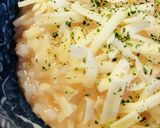 じゃがいも＆にんじんのモチモチチーズ雑炊作り方4写真