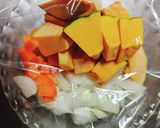 素材がおいしいかぼちゃスープ作り方1写真
