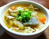 春の豚汁　筍、ウド、新牛蒡等　発酵玉葱　作り方11写真
