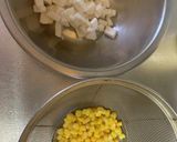 チーズとはんぺんとマヨコーンの揚げ餃子作り方1写真