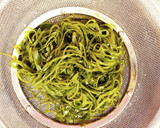 コンニャクと切り昆布 きのこ炊き込みご飯作り方4写真