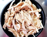 コンニャクと切り昆布 きのこ炊き込みご飯作り方12写真