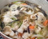 余り野菜たっぷりで豚汁～♪作り方3写真