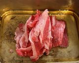 カルビクッパのスープ(キャンプ飯)作り方6写真