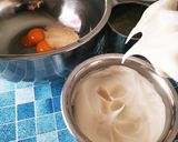 抹茶とあずき・カップシフォンケーキ作り方2写真