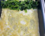 ほうれん草のたまご焼き作り方4写真