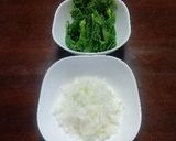 菜の花と豚肉のフライ～新玉ねぎソース～作り方1写真