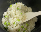 冷めても美味しい♡枝豆としらすの混ぜご飯作り方3写真