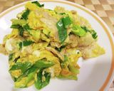 スナップえんどうと豚バラの玉子炒め作り方6写真