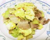 スナップえんどうと豚バラの玉子炒め作り方7写真