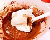 お母さんのチョコレートシフォンケーキ作り方7写真