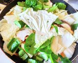 お鍋の残り有効活用 適当で美味しい中華丼作り方2写真