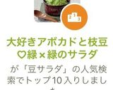 大好きアボカドと枝豆♡緑×緑のサラダ作り方7写真