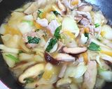 お鍋の残り有効活用 適当で美味しい中華丼作り方5写真