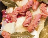 新たまとソーセージの蒸し煮☆他の野菜も!作り方2写真