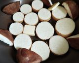 長芋としいたけのバター醤油炒め作り方3写真