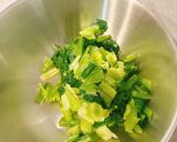 小松菜の簡単食べるラー油あえ作り方3写真