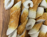 簡単 春を感じる竹輪と冷凍野菜の炒め物作り方1写真