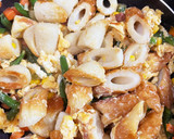 簡単 春を感じる竹輪と冷凍野菜の炒め物作り方4写真