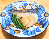 機内誌で紹介された焼きサバの煮付け作り方6写真