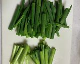 新しい簡単わけぎ火の通し方作り方1写真