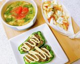 冷凍ポテトを美味しく♪スイチリクリチのせ作り方4写真