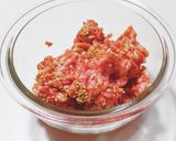 豚挽き肉のしそバーグ「豆腐入り！」作り方2写真
