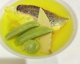 春野菜と鯛で。サフランのご馳走スープ作り方5写真