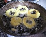 玉ネギ重ねリング揚げ！厨房ばあばぁ！作り方5写真