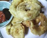 玉ネギ重ねリング揚げ！厨房ばあばぁ！作り方6写真