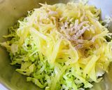 【サラダパン】たくあんで・サンド作り方4写真