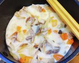 野菜たっぷりミルクスープ作り方4写真