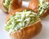 【サラダパン】たくあんで・サンド作り方8写真