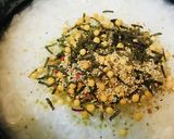 お茶漬けの素活用●うめ茶粥作り方2写真