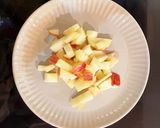 レンジでりんごと紅茶のオートミールケーキ作り方2写真