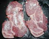 簡単！レンチン生姜焼き作り方1写真