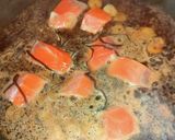 ☆簡単!キノコの香り漂う鮭豆乳パスタ☆作り方8写真