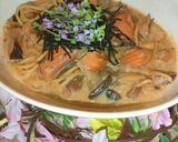 ☆簡単!キノコの香り漂う鮭豆乳パスタ☆作り方12写真