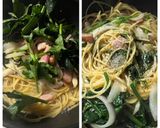フライパンひとつ☆白ナポリタンお弁当作り方5写真