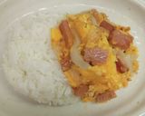 オムライスっぽい洋風玉子焼丼作り方7写真