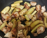 鶏もも肉となすの甘酢炒め作り方4写真