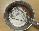 超簡単☆チョコバナナケーキ♪♪作り方8写真