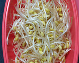 豆もやしの塩ごま油和え☆レンジで時短簡単作り方2写真