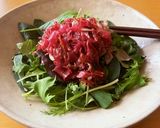 モチっと食感 あったかトサカノリと肉野菜作り方7写真