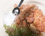 春色♡エビ・鶏ひき肉団子作り方3写真