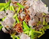 砂肝とにんにくの芽の中華炒め作り方6写真